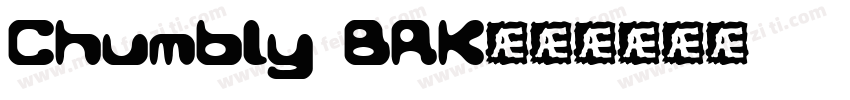 Chumbly BRK字体转换
